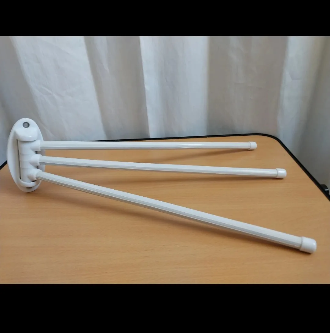 White Swivel Towel Rack is available. Non-negotiable. thumbnail
