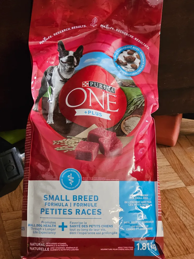 Purina ONE+PLUS Small Breed Dog Food - 1.81kg