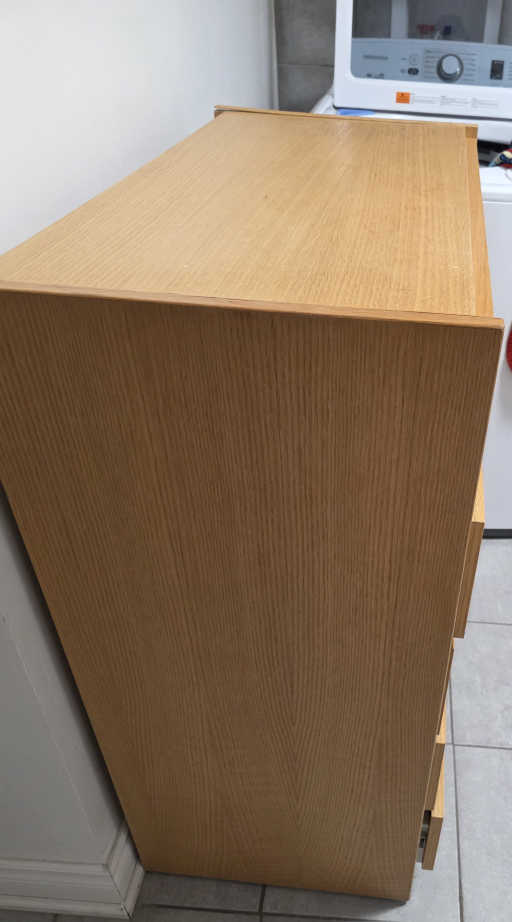 Wooden 5-Drawer Dresser - photo 2