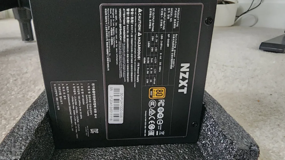 NZXT S650 650W Power Supply image indicator(4)