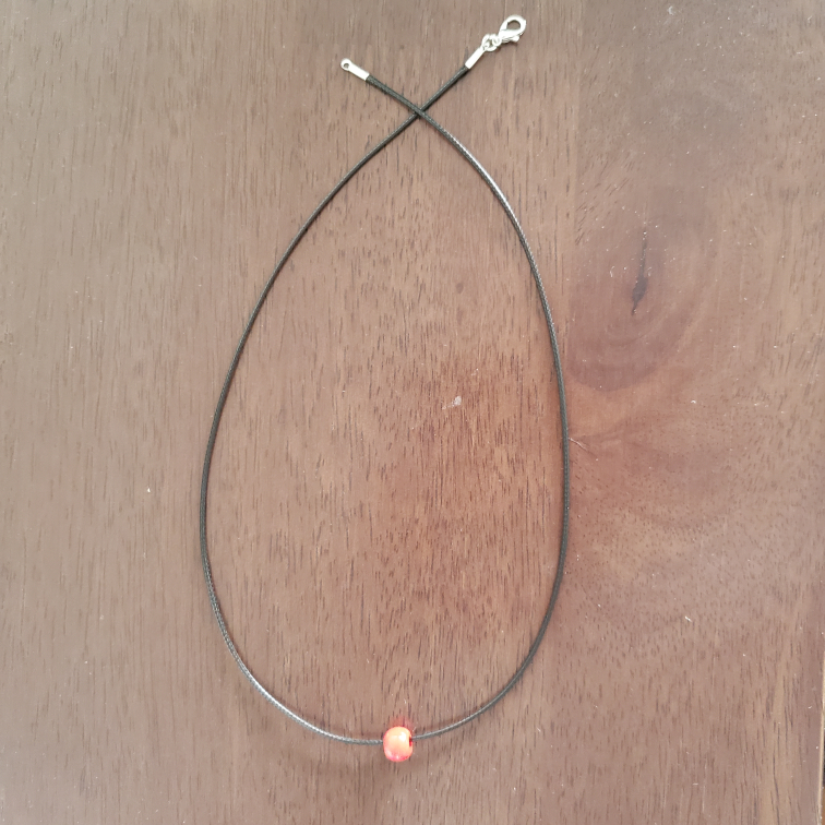 Red Beaded Necklace - photo 2