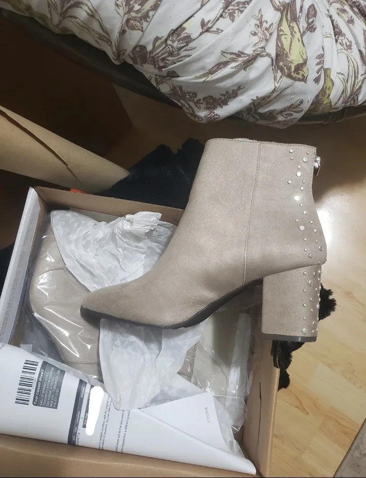brand new shoes heels boots booties size 9 thumbnail