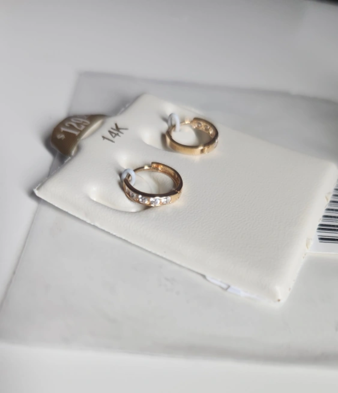 14K Gold Hoop Earrings - New - photo 4