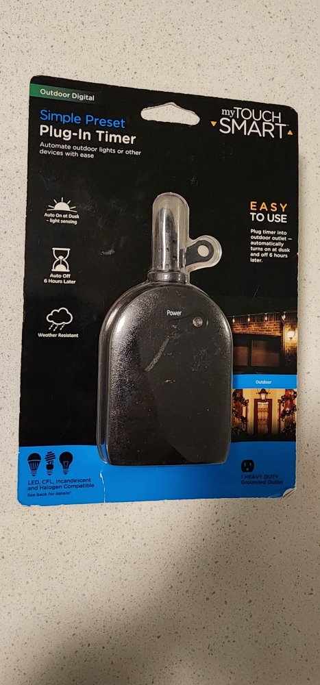 myTouchSmart Outdoor Digital Plug-in Timer - photo 5