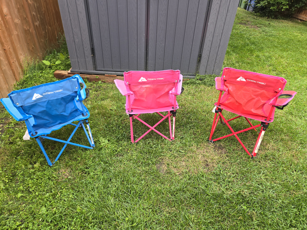 Children’s Ozark Trail Camping Chairs - photo 2