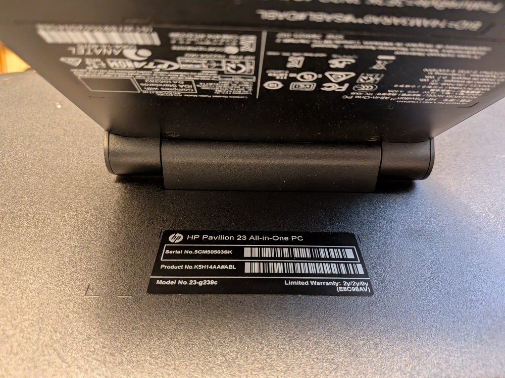 HP Pavilion 23 Windows 11 AIO 1TB - photo 4