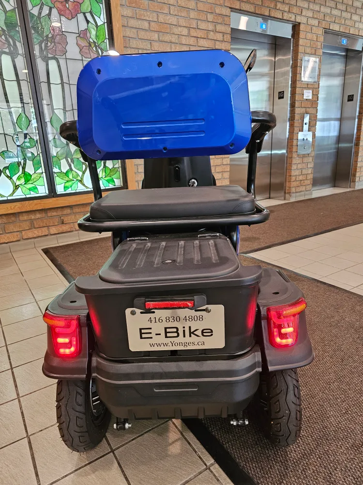 E-Bike 3 Wheel Mobility Scooter - Blue image indicator(5)