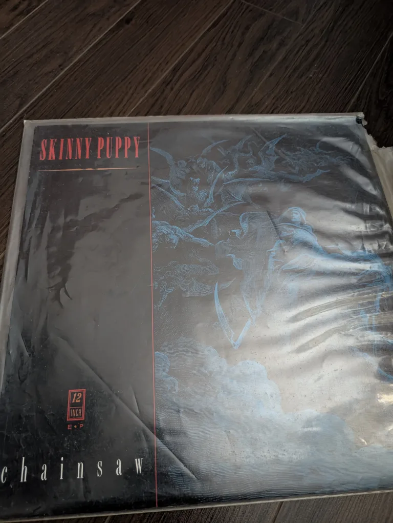 Skinny Puppy Chainsaw 12 Inch EP Vinyl Record thumbnail