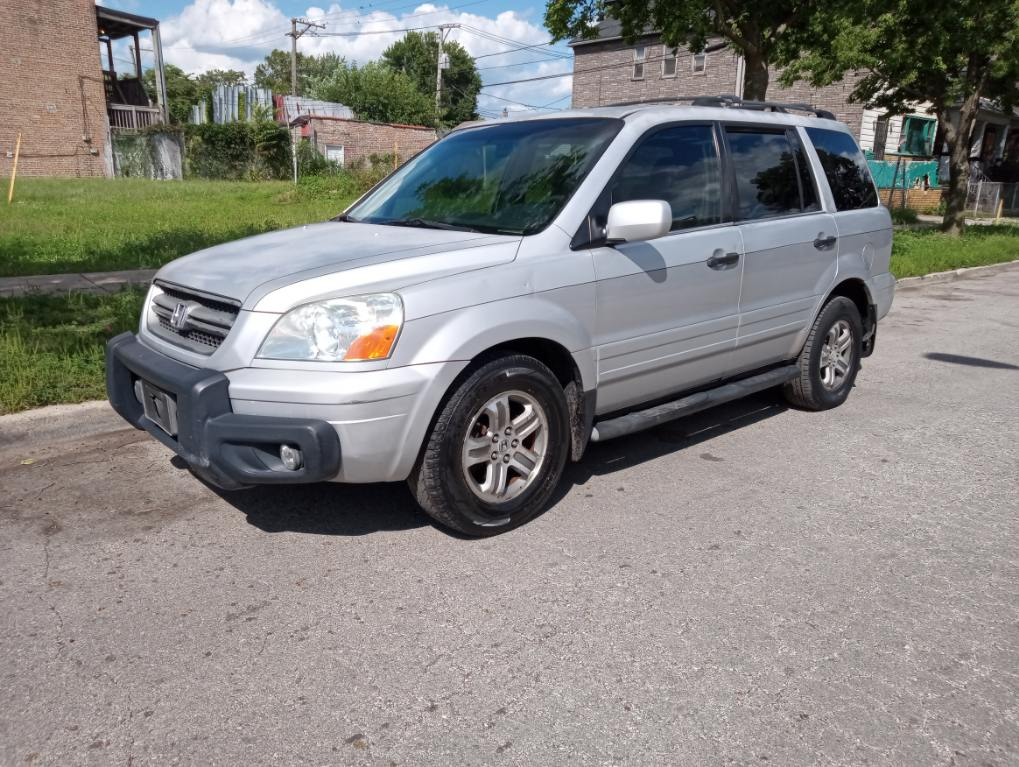 2003 Silver Honda Pilot SUV