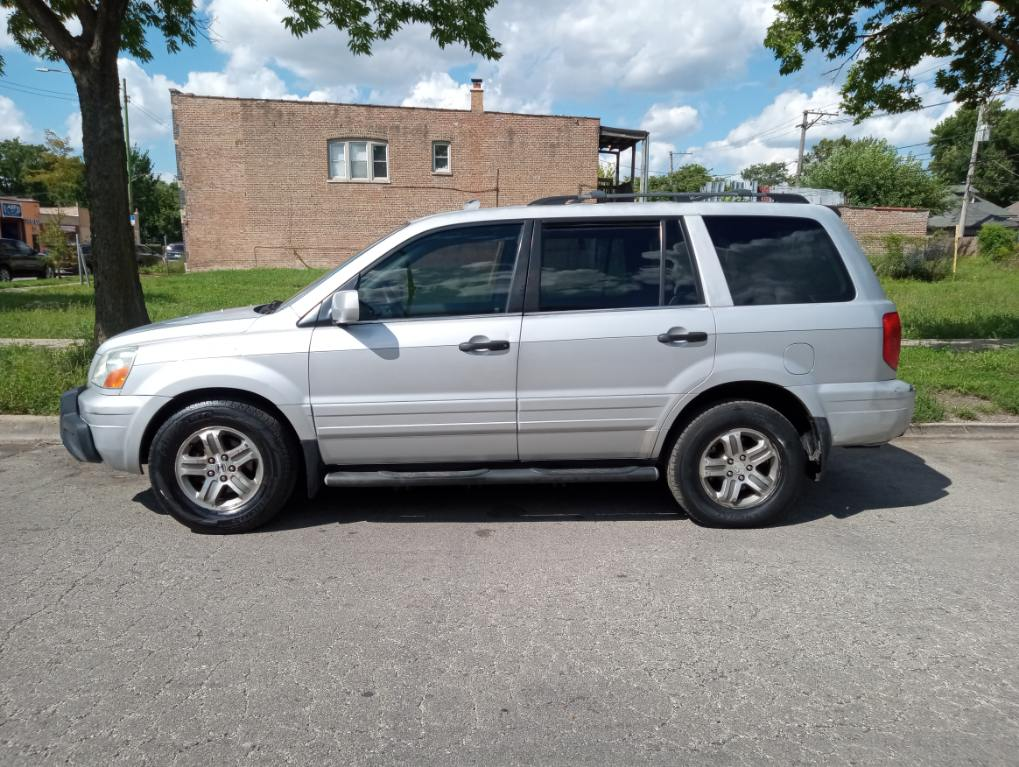 2003 Silver Honda Pilot SUV - photo 2