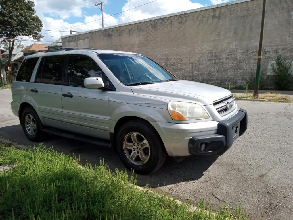 2003 Silver Honda Pilot SUV - photo 4