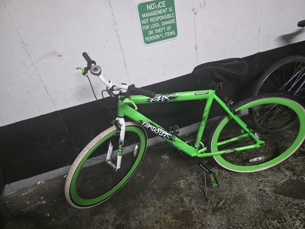 Thruster Fix 700C Green Bike