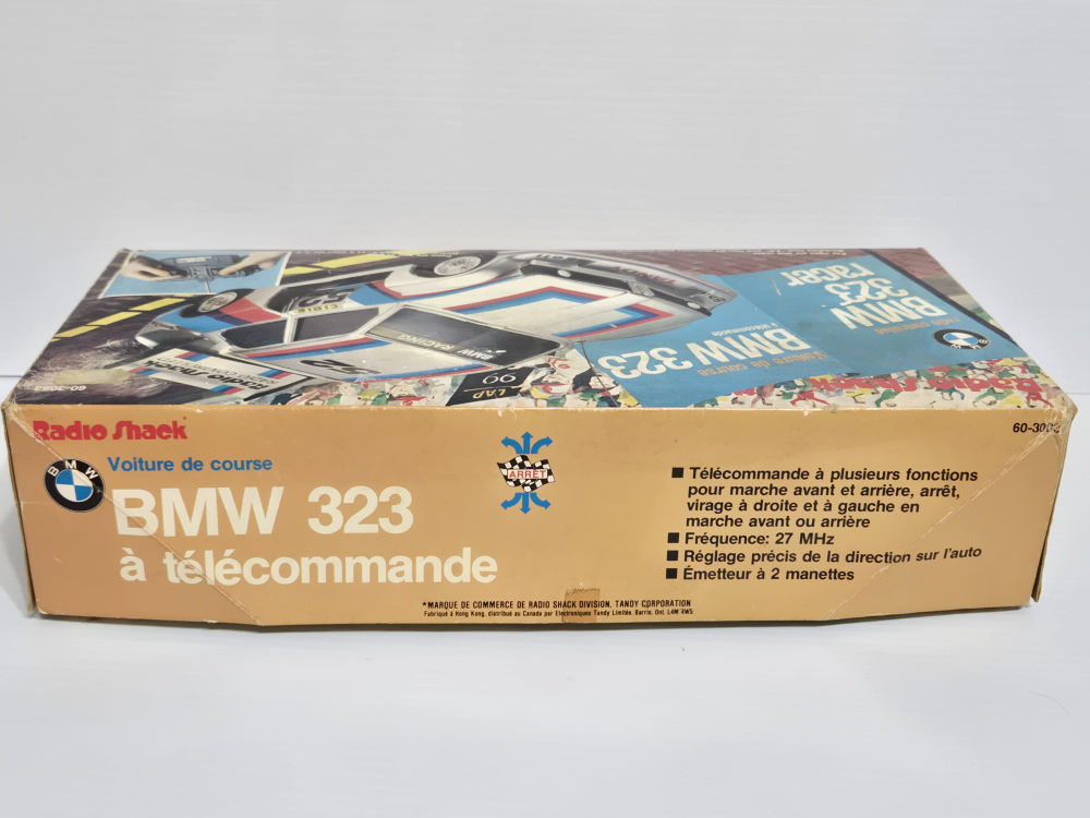 Radio Shack BMW 323 Racer - Vintage Toy Car - photo 5
