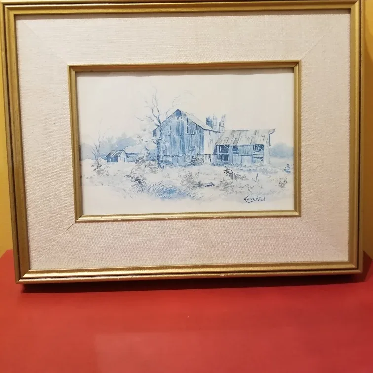 Keirstead Barns Sunbury Framed Print thumbnail