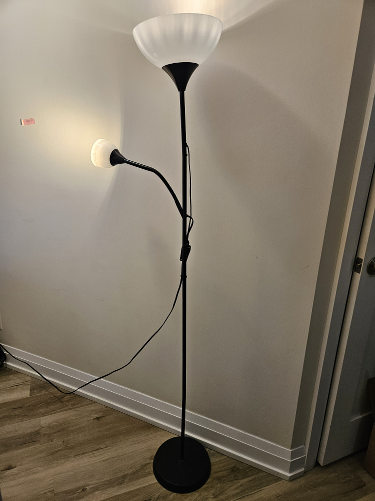 IKEA TÅGARP Floor Lamp - Black/White - photo 2