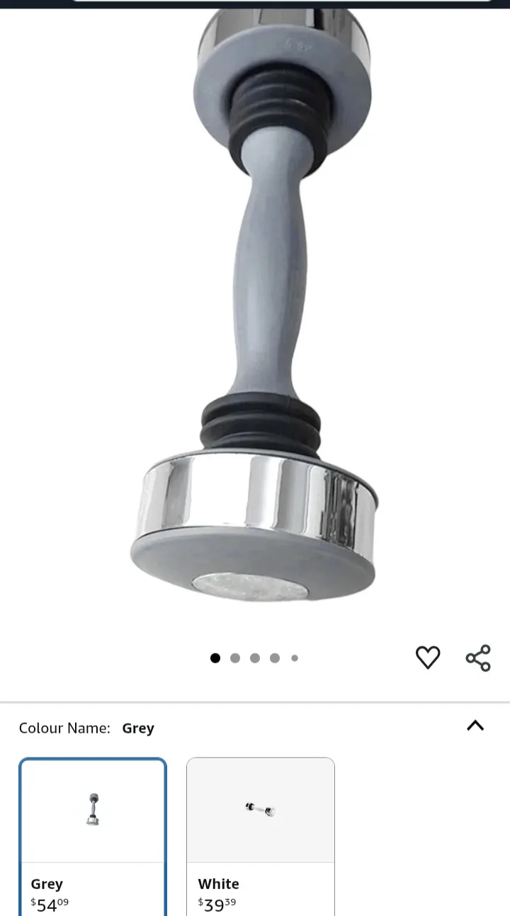 🥕  NEW!  Comfecto Shake Weight - 5 lbs Dumbbell image indicator(2)