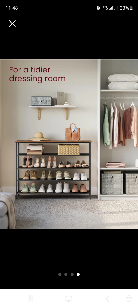 5-Tier Shoe Rack Organizer - photo 3