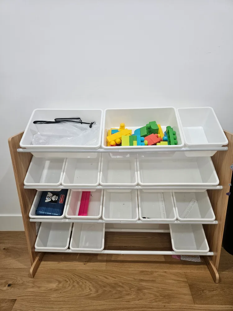 Kids Toy Storage Organizer with Bins thumbnail