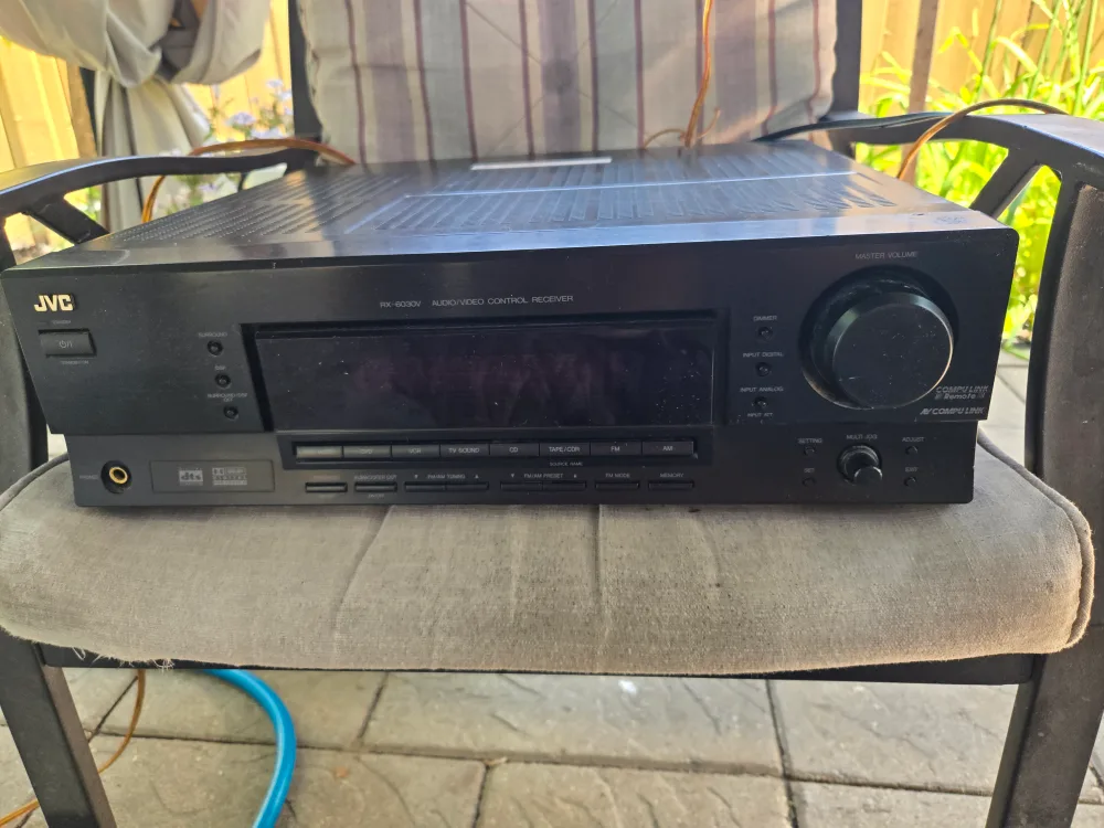 JVC RX-6030V Audio/Video Control Receiver thumbnail