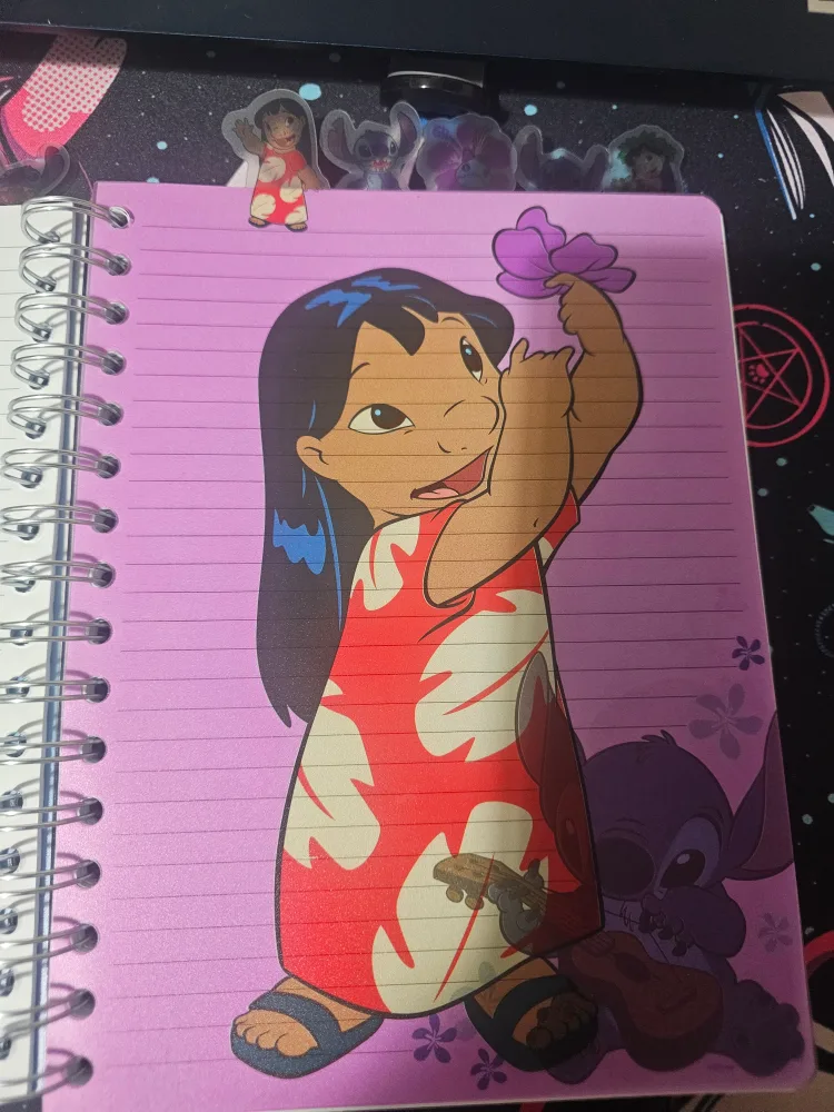 Disney Lilo & Stitch Spiral Notebook image indicator(8)