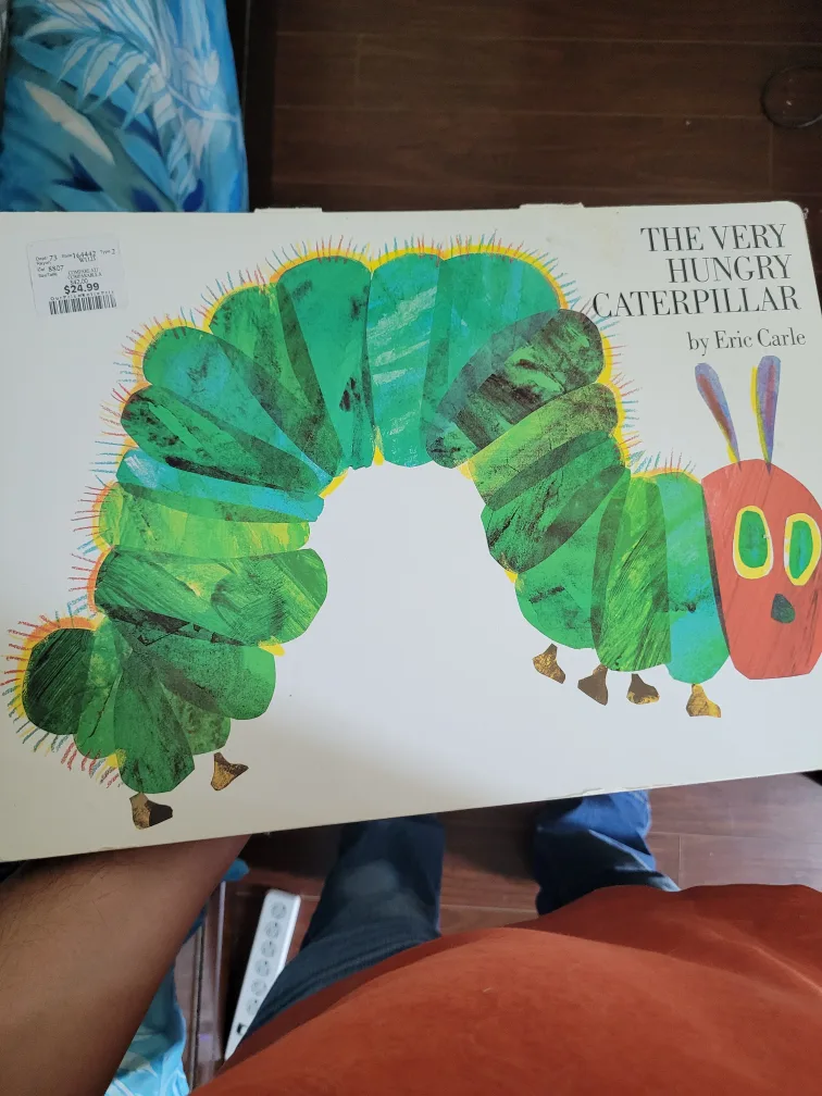 The Very Hungry Caterpillar by Eric Carle thumbnail