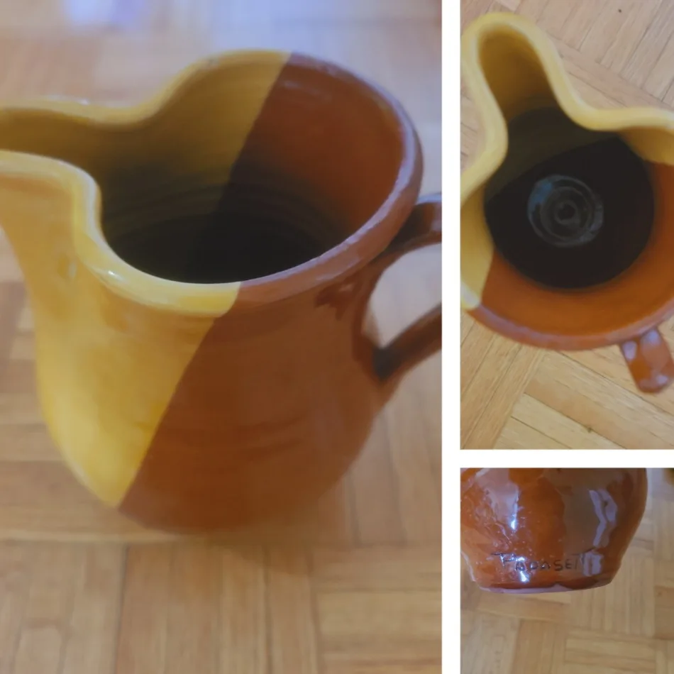 Tadasei Ceramic Pitcher - Two Tone thumbnail