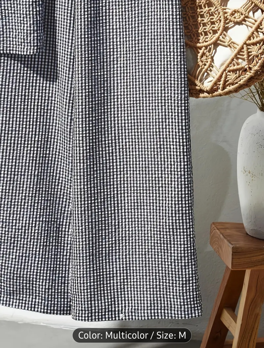 Plaid Two-Piece Set - Size M - photo 5