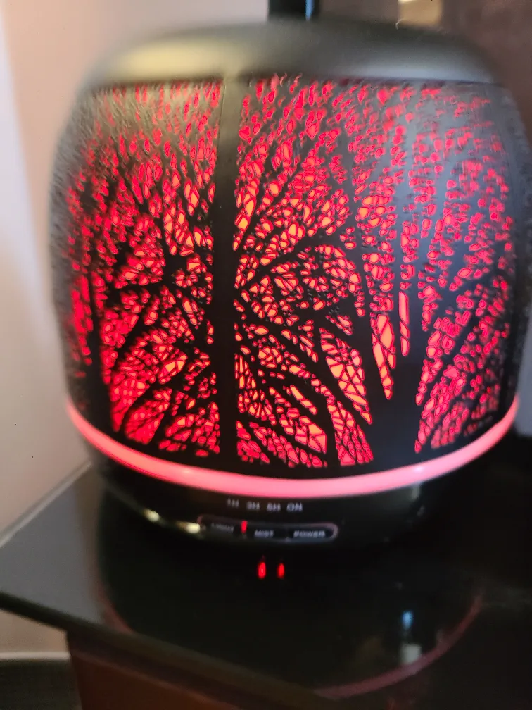 EXCELLENT Aroma Diffuser with Colour Changing Lights image indicator(2)
