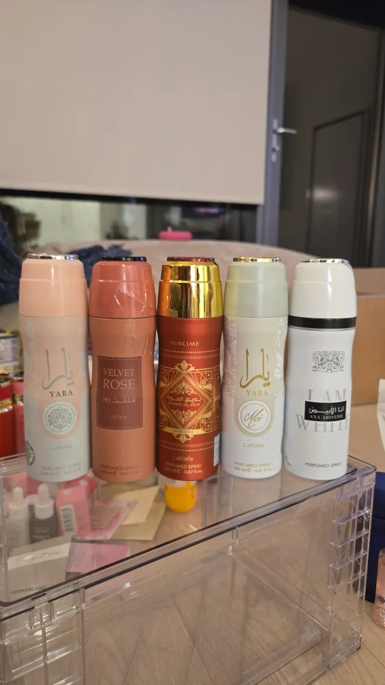 New Lattafa Perfumed Body Spray Bundle – 200ml Each image indicator(2)