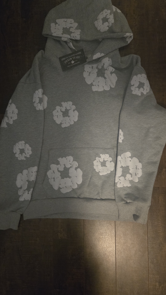 Union Denim Tears Hoodie Gray