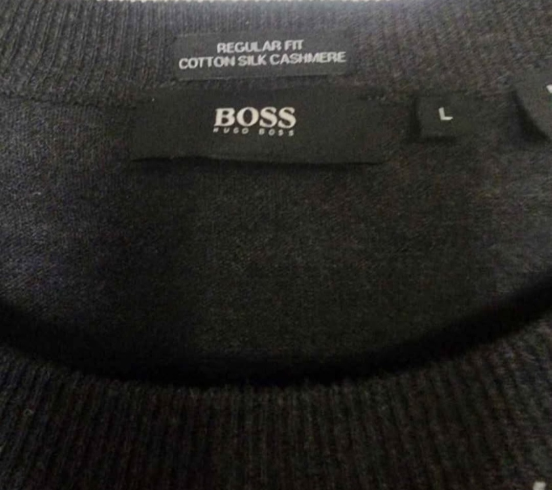 BOSS Hugo Boss Cotton Silk Cashmere Sweater - L - photo 3