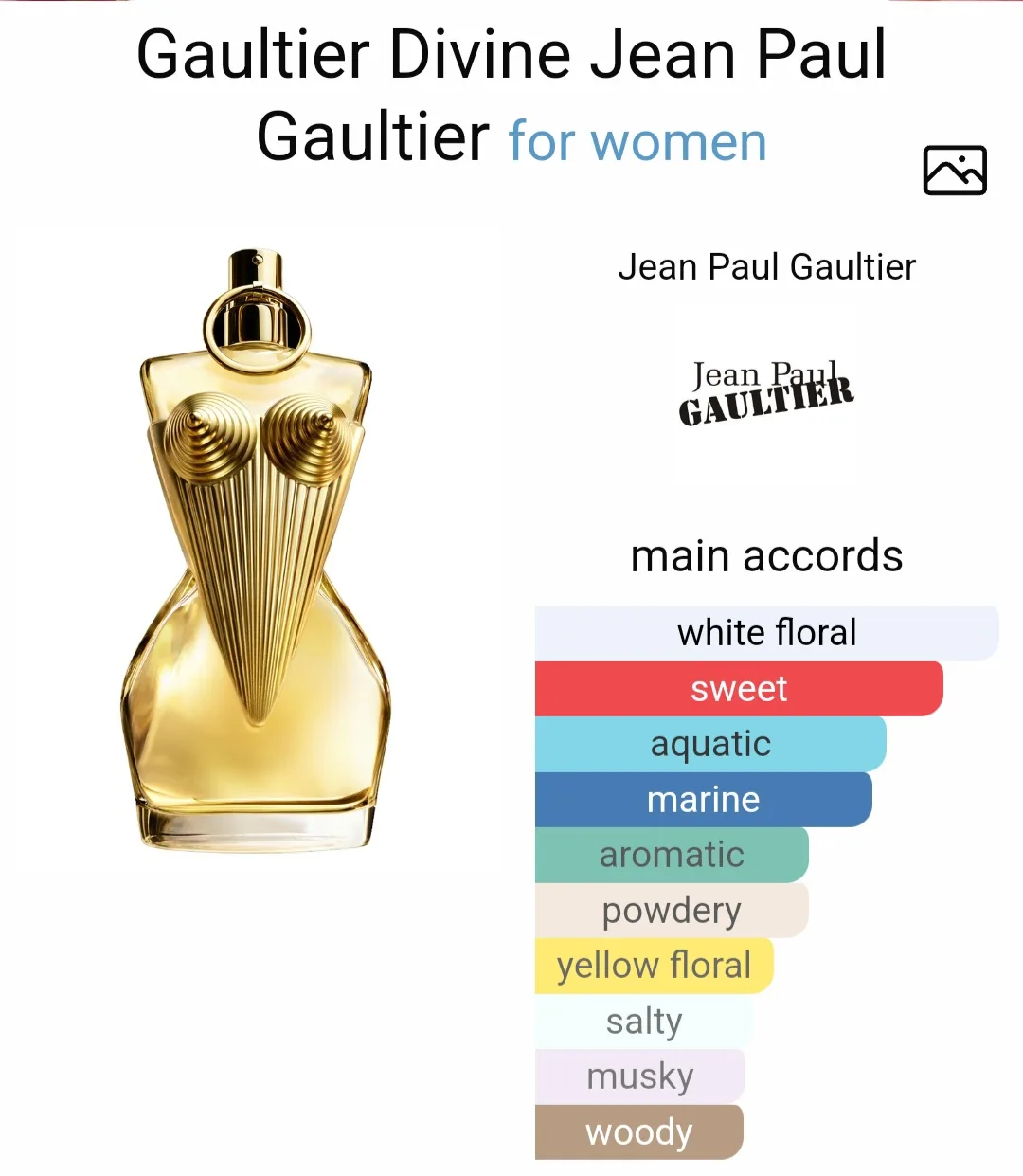 Jean Paul Gaultier Gaultier Divine image indicator(3)