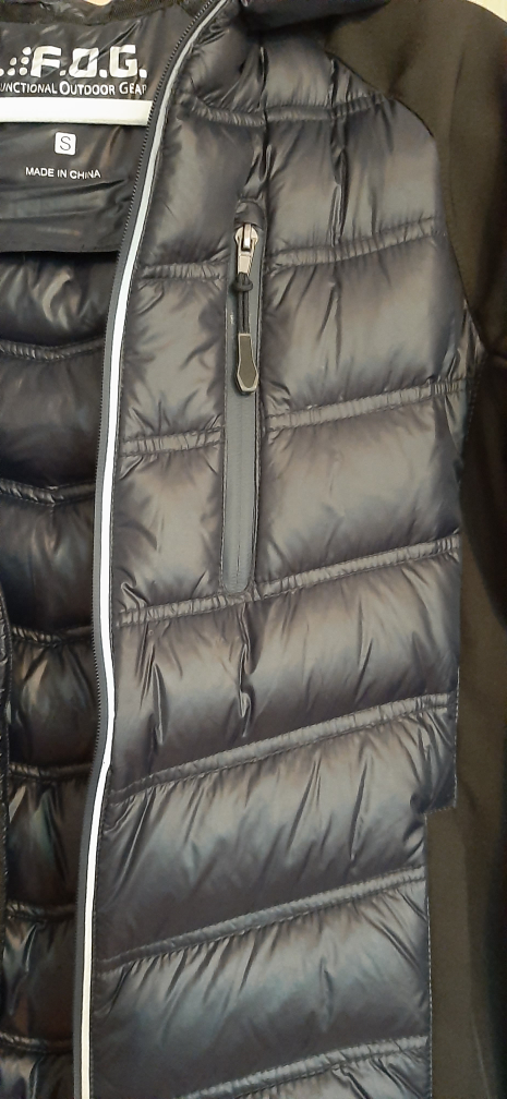 F.O.G. Functional Outdoor Gear Puffer Jacket - Size S - photo 4