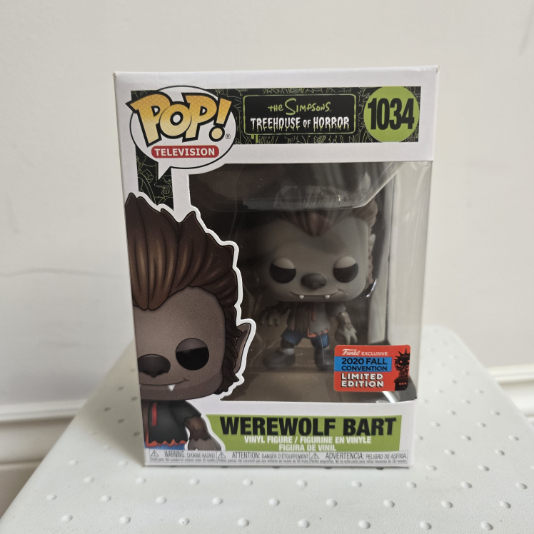 The Simpsons Treehouse Of Horror Werewolf Bart #1034