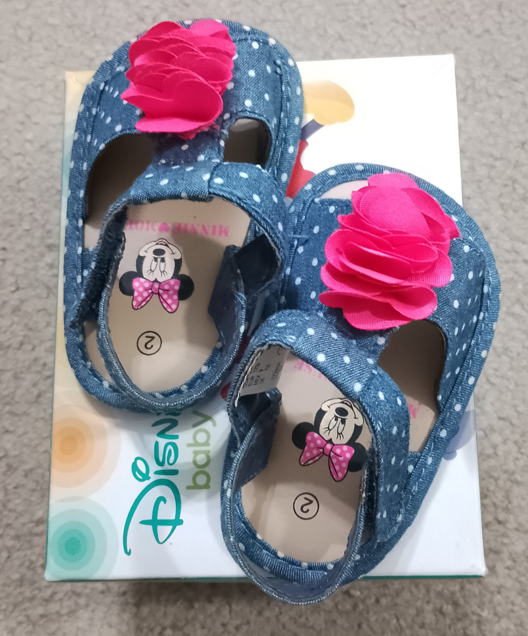 Disney Girls Minnie Mouse Infant Sandals - photo 4
