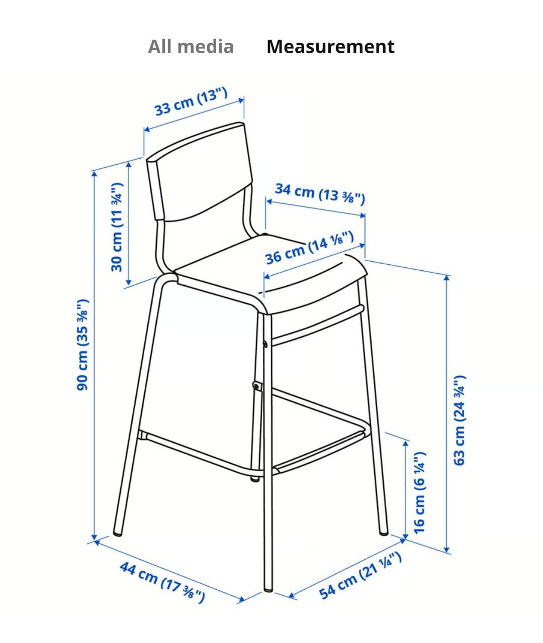 IKEA Stig bar stool - photo 2