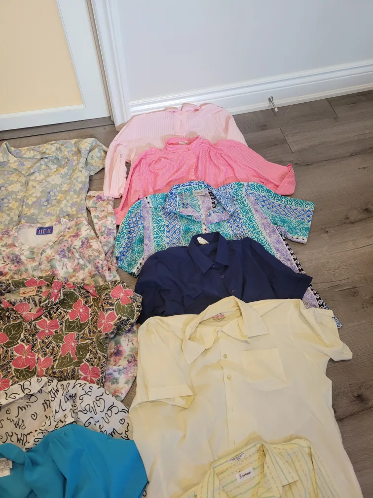 retro vintage Ladies Tops sz large image indicator(2)