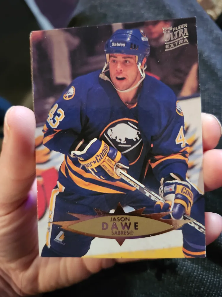 $1 each hockey cards 95/96 buffalo sabres image indicator(4)