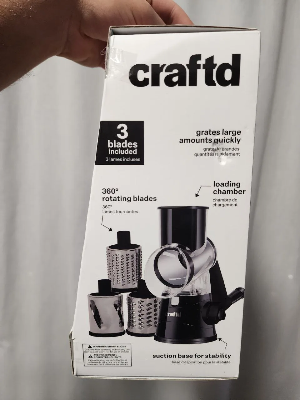 Craftd Rotary Slicer & Grater - New in Box! image indicator(2)
