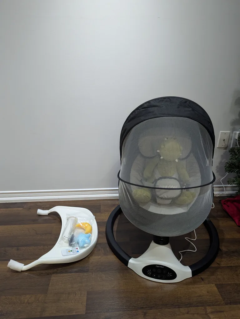 PGB P&Bell Bluetooth Enabled Baby Swing image indicator(2)