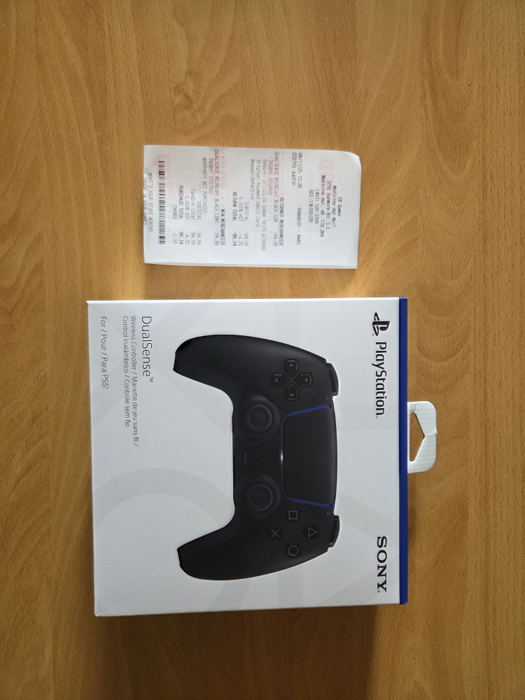 New Sony PlayStation DualSense Midnight Black Controller