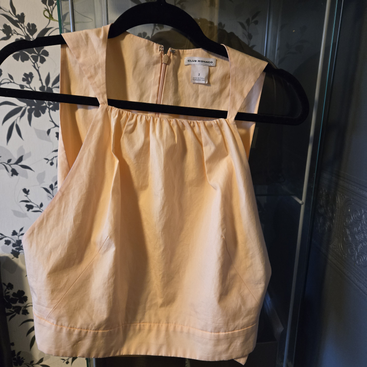 Club Monaco banana yellow Sleeveless Top - Size 2