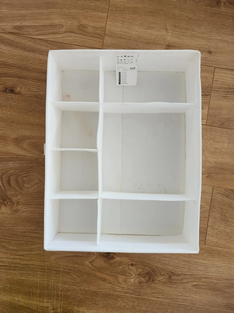 IKEA SKUBB White Storage Box 🧡 thumbnail