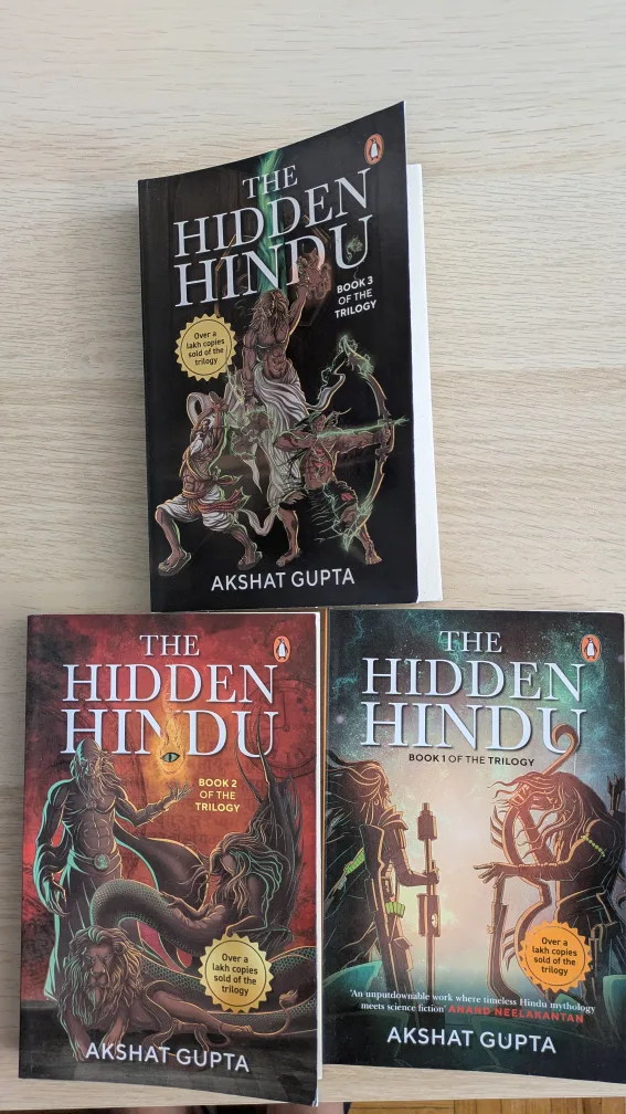 The Hidden Hindu Trilogy by Akshat Gupta image indicator(2)