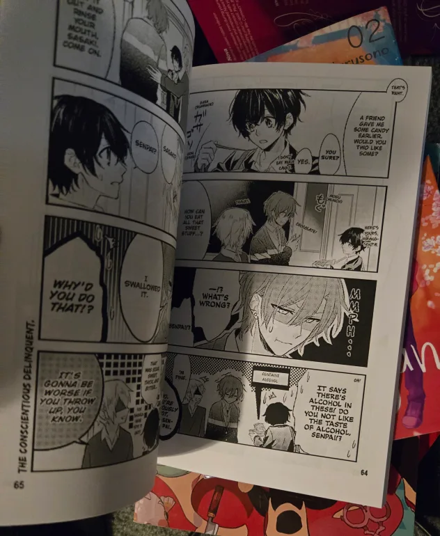 Sasaki and Miyano Manga Volumes 1 & 2 🤎 image indicator(3)