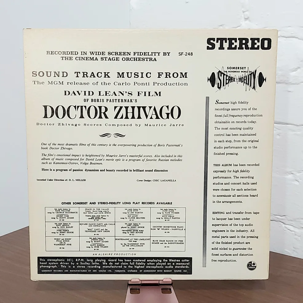 trade or $1! 🛍 Doctor Zhivago vinyl record image indicator(2)