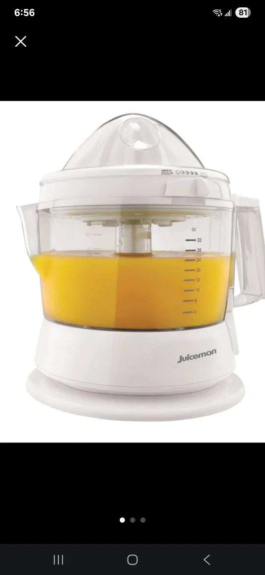Juiceman Electric Citrus Juicer - Brand New image indicator(4)
