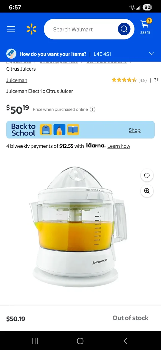 Juiceman Electric Citrus Juicer - Brand New image indicator(5)