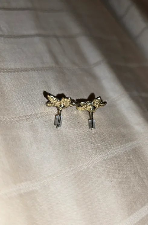 Starfish Stud Earrings - Blue & Gold image indicator(2)