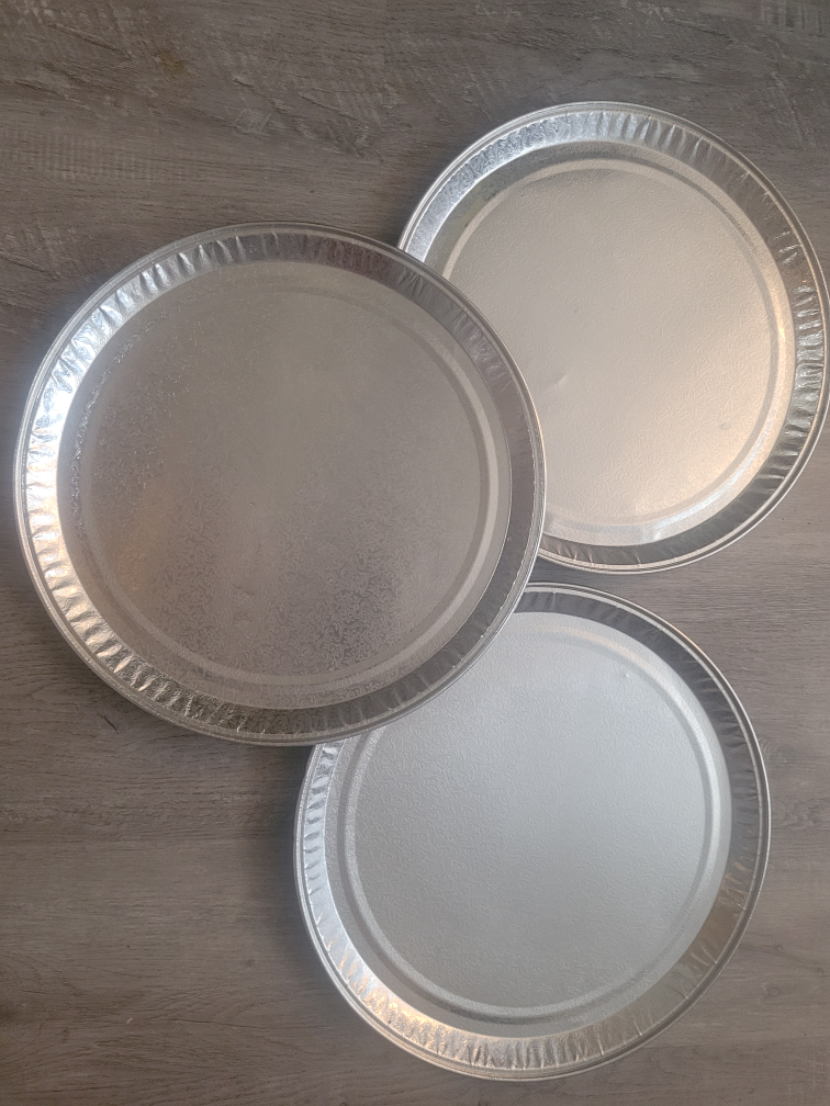 3 Large Aluminum Pans-NEW🧡